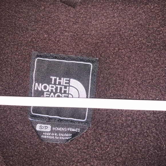 North Face Dark Brown Zipper Jacket - Picture 6 of 6